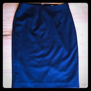 Baby Blue Pencil Skirt